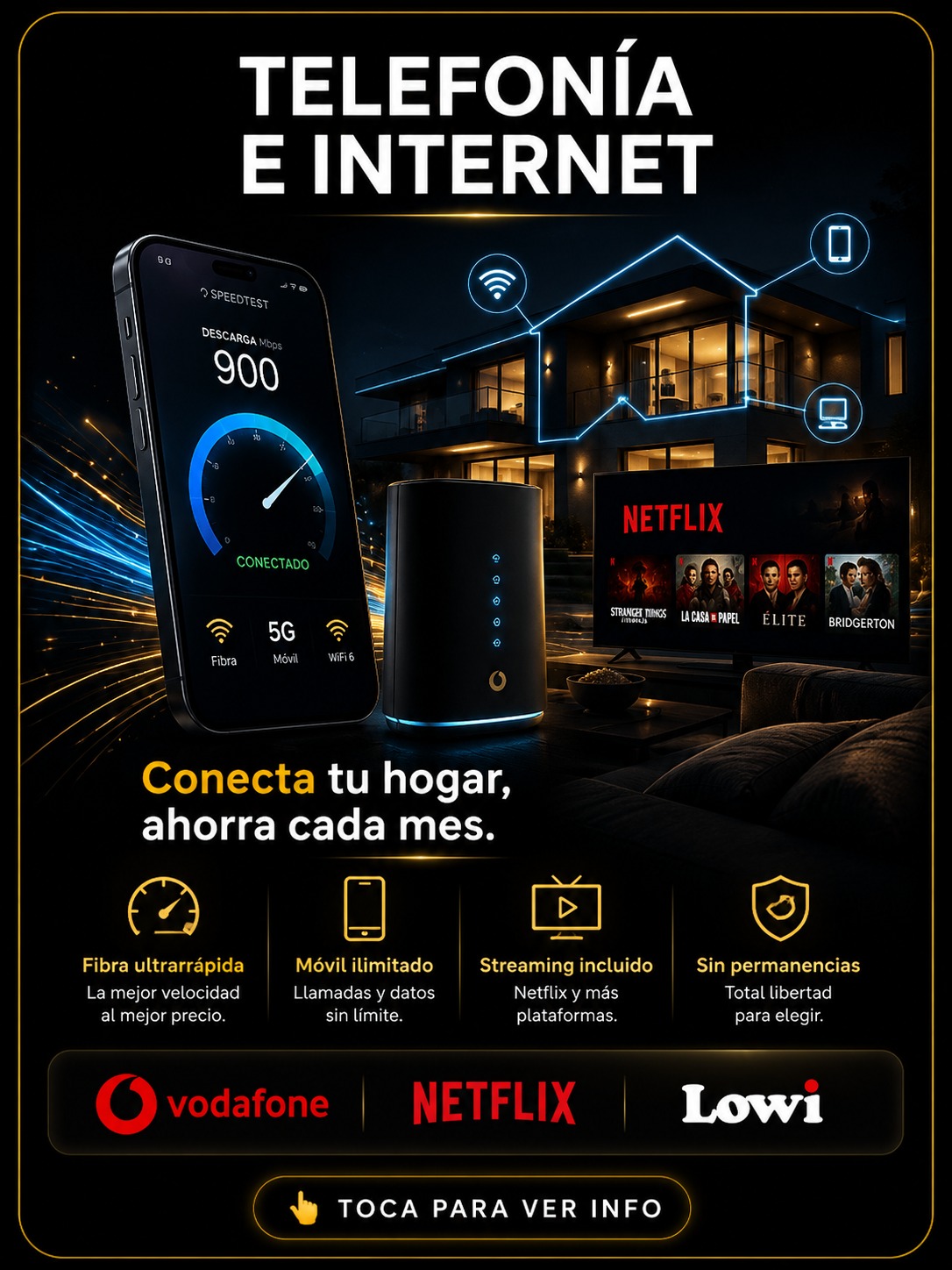 telefonia e internet